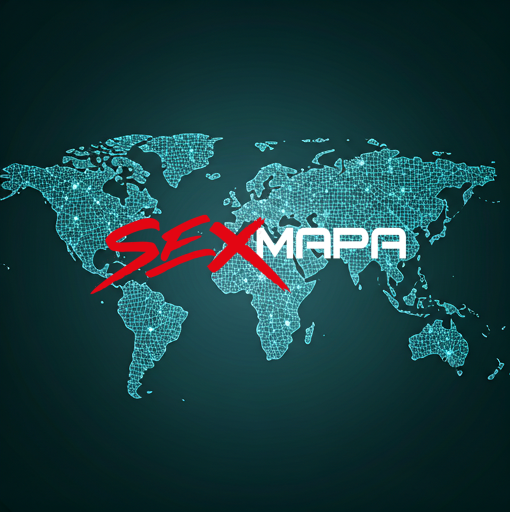 Cyber map of the world with data connection points